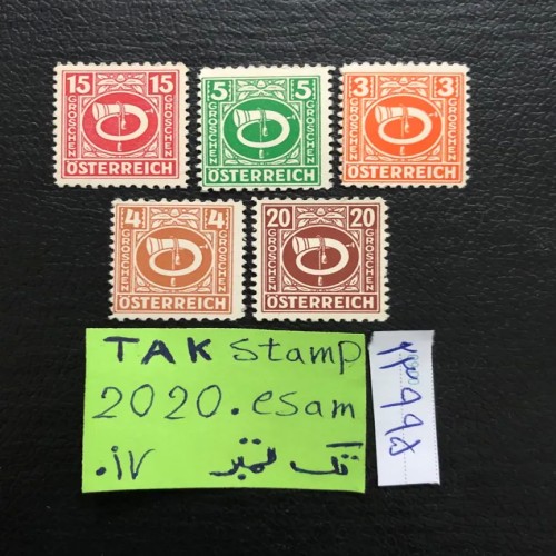 فروش سری تمبر کلاسیک کشور اتریش