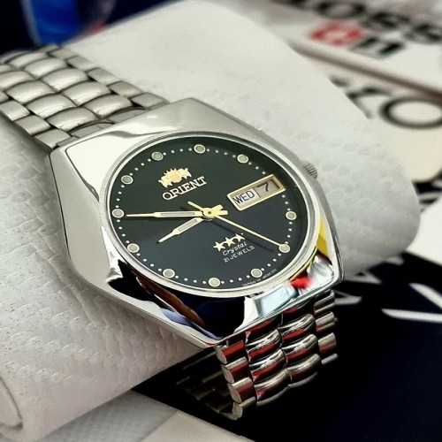 فروش ساعت اورینت اتوماتیک استثنایی در حد نو