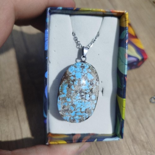 فروش آویز درشت فیروزه نیشابور