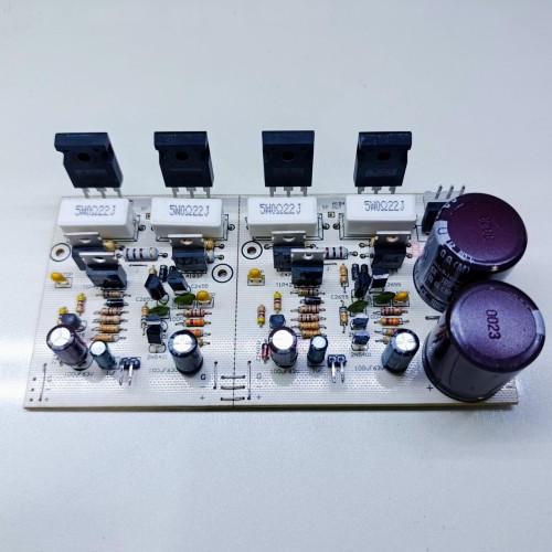 آمپلی فایر استریو 400 وات واقعی دو کانال با ترانس عالی