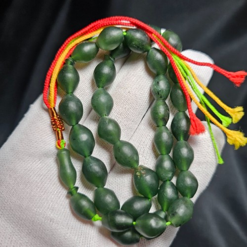 فروش تسبیح 33 دانه سنگ شاه مقصود معدنی با کیفیت عالی