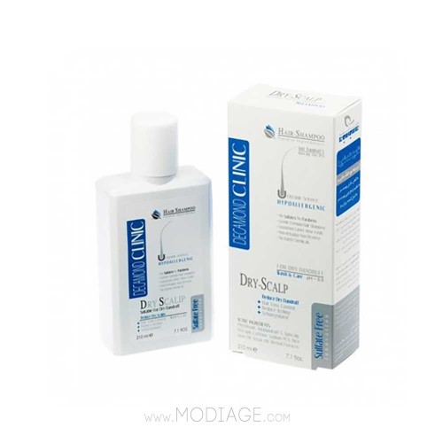 شامپو ضدشوره موی خشک دکاموند کلینیک 210ML