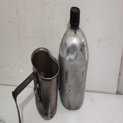 فروش قمقمه نظامی آلومنیومی ساخت آمریکا با خط و خش