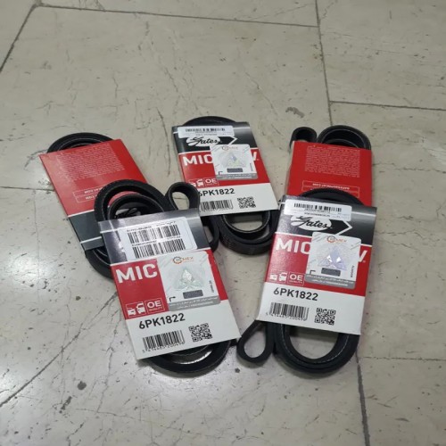 تسمه دینام تندر90 گتس 6PK1822 با لیبل ریمکس