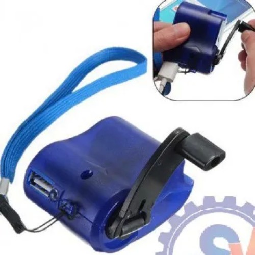 فروش ژنراتور دستی 5 ولت با خروجی USB رنگ مشکی