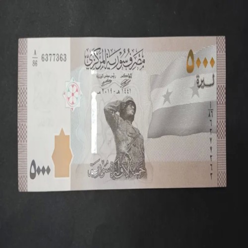فروش اسکناس خارجی 5000 لیر سوریه با کیفیت عالی