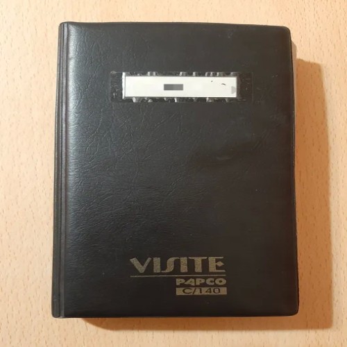 آلبوم کارت ویزیت با 120 کارت قدیمی دهه 70 و 80