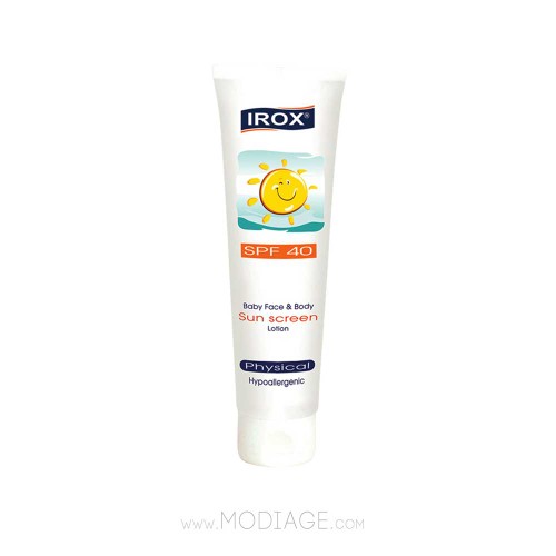 لوسیون ضد آفتاب کودک ایروکس SPF40 محافظت بالا