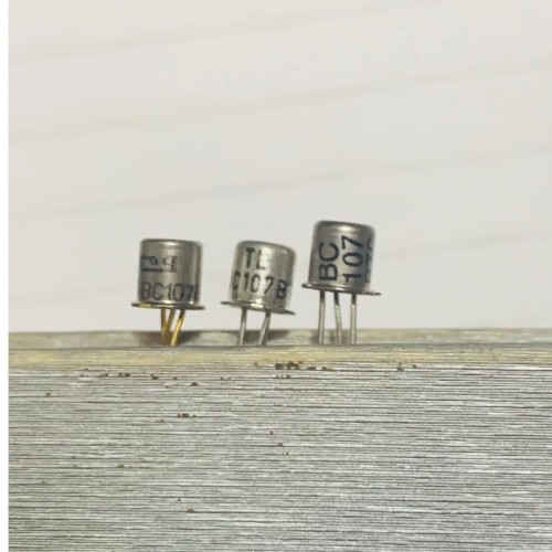 فروش ترانزیستور BC 107 با توان 0.3 وات و فرکانس 150MHz