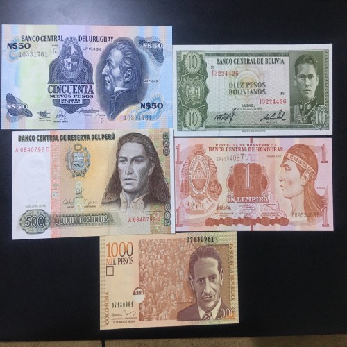 فروش نیم ست 5 برگی آمریکای جنوبی