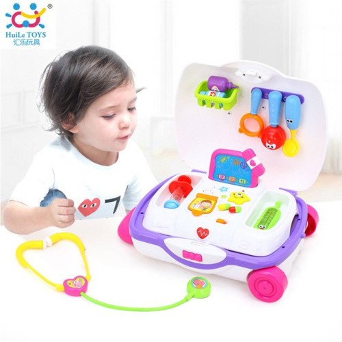 چمدان ست پزشکی Hulie Toys 3107 | کیف سلامت کودک