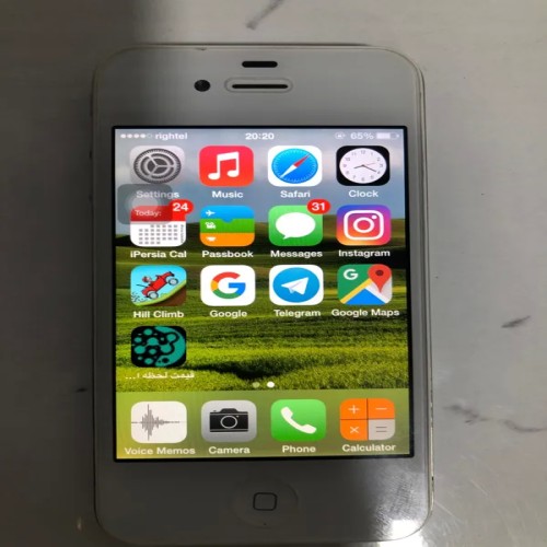 فروش آیفون 4 سالم و کم کاره در حد نو