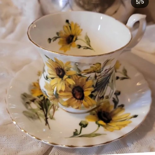 فنجان چینی انگلیسی کلکسیونی آنتیک کمیاب و نادر