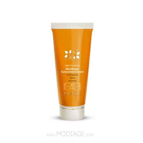 کرم ضد آفتاب SPF40 سینره مناسب انواع پوست ضد پیری