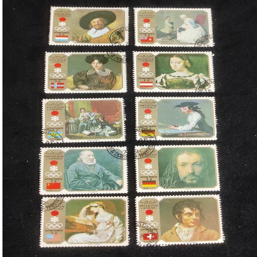 فروش سری تابلویی چاپ شارجه با مهر قدیمی و خاص