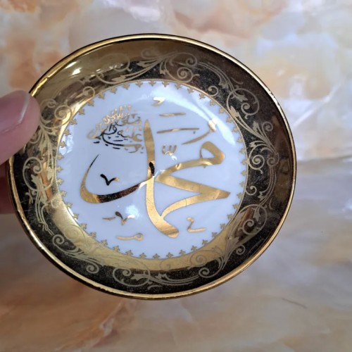 فروش پلاک مگنتی چینی طلاکوب نو