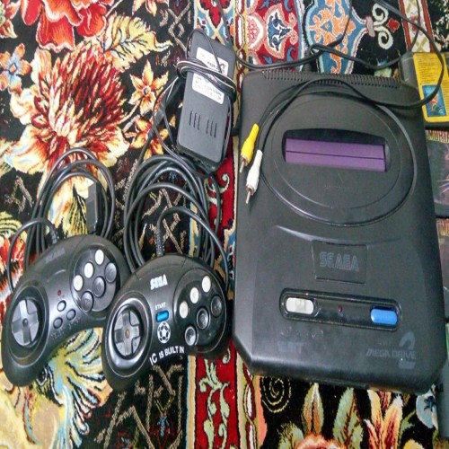 فروش کنسول سگا جنسیس مگا درایو2 با بازی‌های متنوع