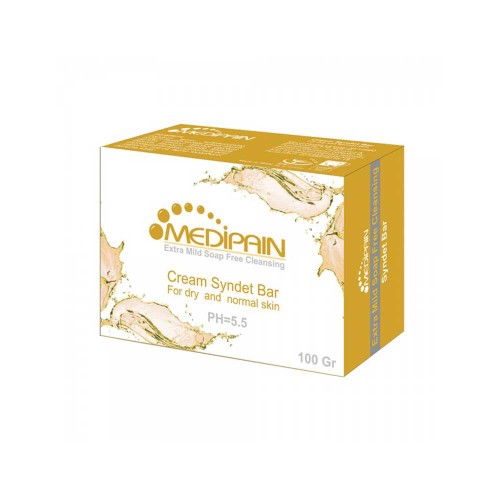 پن صابونی مرطوب کننده پوست خشک مدیپن 100g