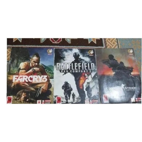 فروش 3 بازی کامپیوتر آکبند و پلمپ با قیمت مناسب