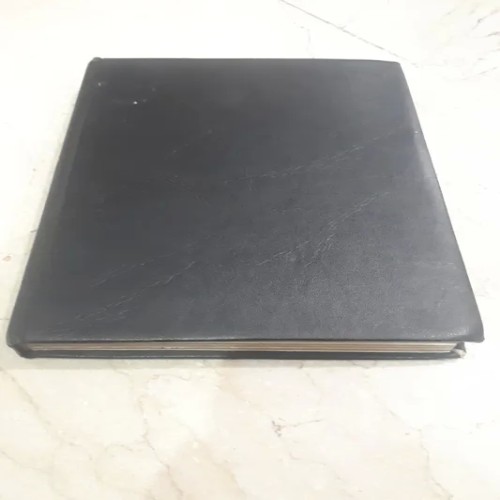 فروش آلبوم تمبر خام متوسط 6 برگ، جلد مشکی