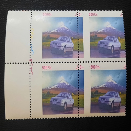 فروش ارور بلوک تمبر سمند با بهترین قیمت