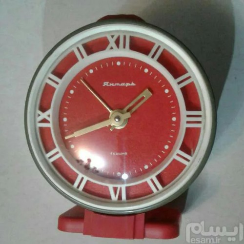 فروش ساعت رومیزی (بسیار زیبا ) روسی کم یاب