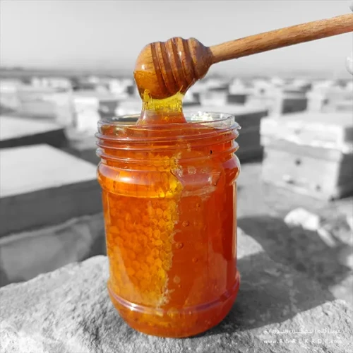 عسل کنار موم دار ارگانیک با خواص بی‌نظیر