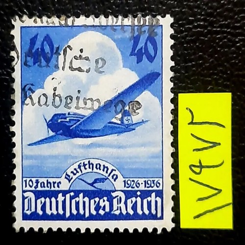 فروش تمبر کلاسیک لوفتهانزا رایش 1936 مهر نایاب