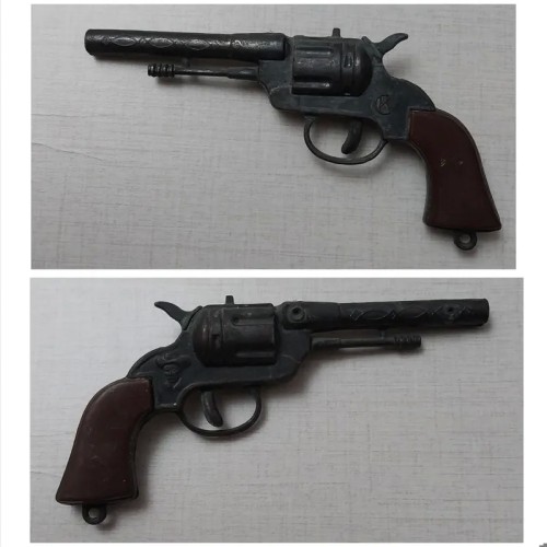 فروش کلت نقلی فلزی دکوری 11 سانت | خرید آنلاین