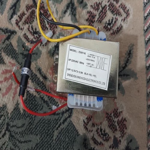 فروش ترانس 220 به 12 5ولت دوبل