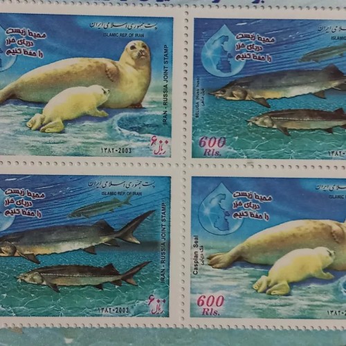 فروش تمبر مشترک ایران و روسیه با کیفیت عالی