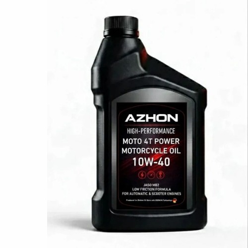 روغن موتور سیکلت آژون 10W-40 جاسو MA2 بهترین کیفیت