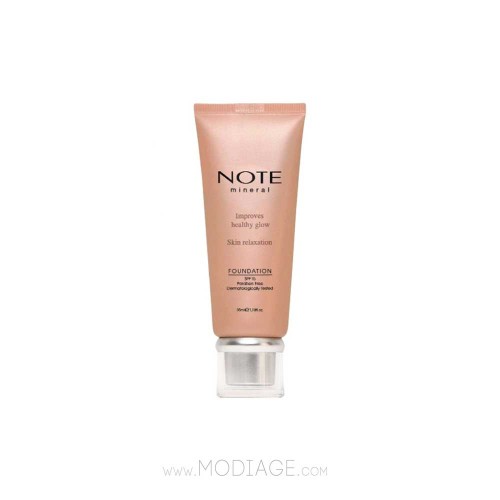 کرم پودر مینرال SPF15 نوت 35ml با ویتامین E و جلبک دریایی