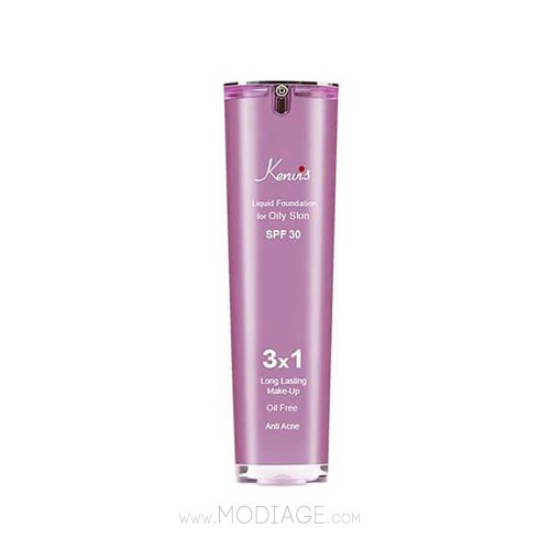 کرم پودر پمپی هارمونیک کنویس ضد آکنه SPF30
