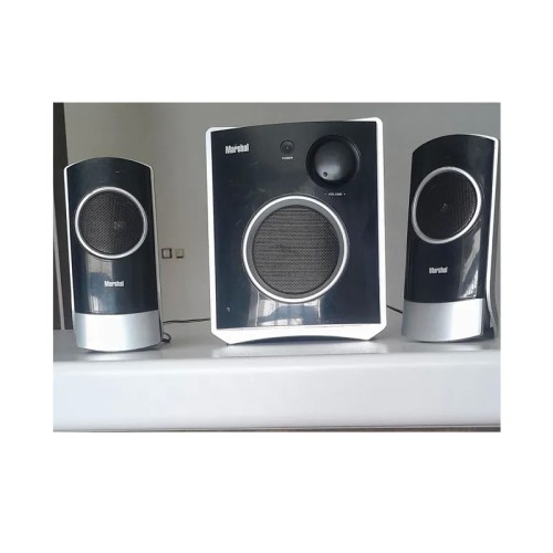 فروش اسپیکر سه تیکه مارشال با اتصال کابل دو به یک