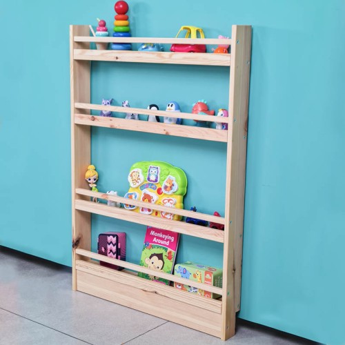 شلف و کتابخانه چوبی کودک سایز کوچک مدل