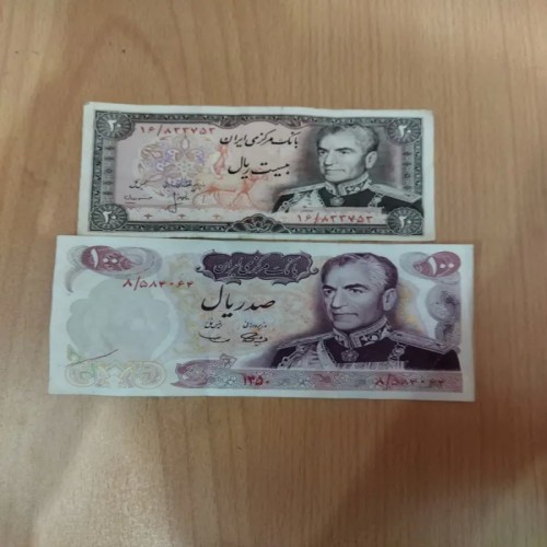 فروش اسکناس پهلوی 100 ریال با کیفیت عالی