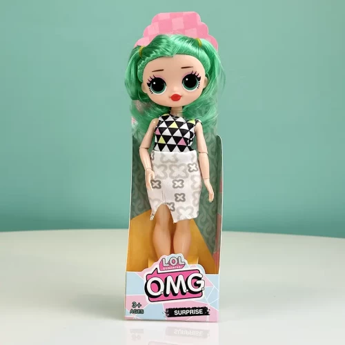 عروسک دخترانه لول سوپرایز OMG مدل مو سبز
