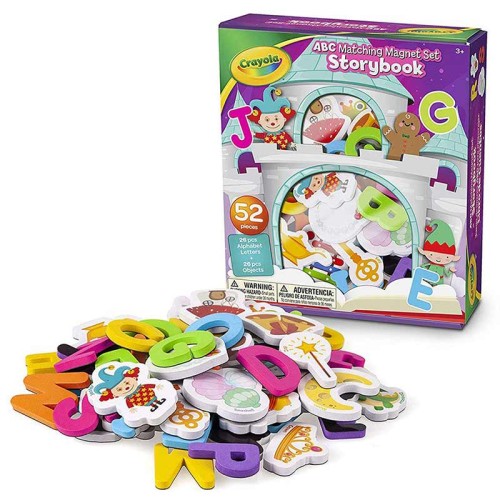 حروف و اشکال مگنتی 52 تکه Crayola، آموزش و سرگرمی