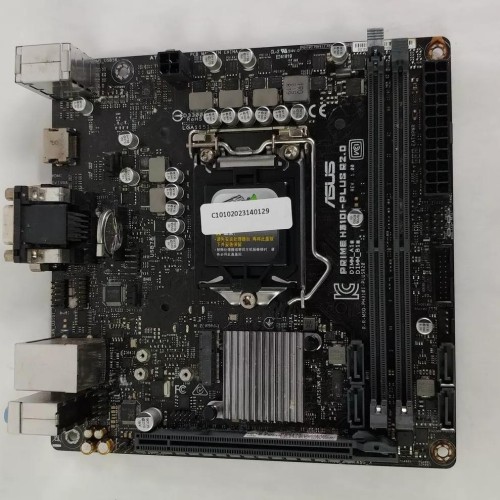 مادربورد ایسوس H310 با فن RGB و پورت M.2 سالم