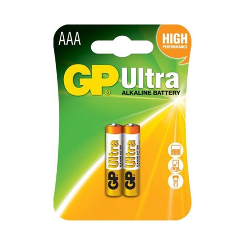 باتری نیم‌قلمی GP Ultra alkaline مدل GP24AU با دوام بالا