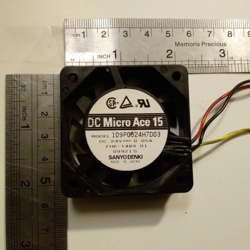 فروش فن 52 میل با قطر 10 میل 24ولت ژاپن پرسرعت ایده