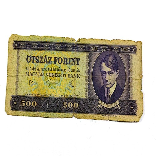 فروش اسکناس 500فورینت مجارستان 1975