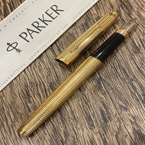 خودنویس پارکر 75 طلای ساخته شده در فرانسه