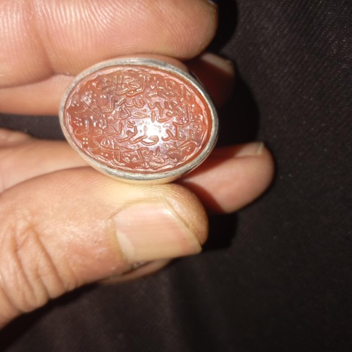 فروش انگشتر خط اخلاص یمنی با طرح خاص