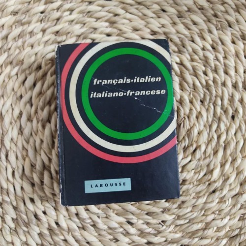 فروش دیکشنری فرانسوی ایتالیایی لاروس 1930 جیبی گالینگور