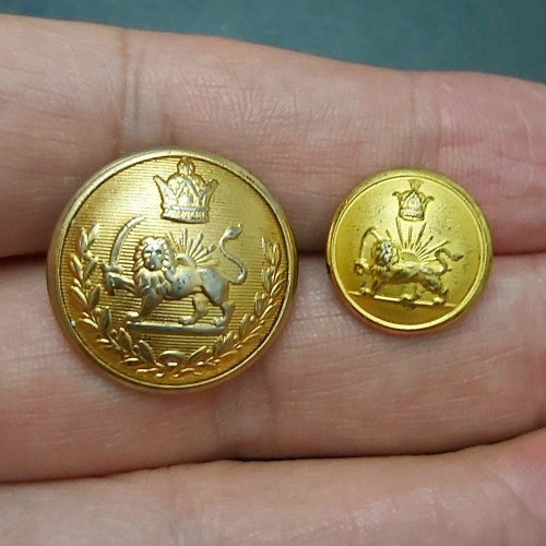 دو عدد دکمه پهلوی با کیفیت عالی و قیمت مناسب