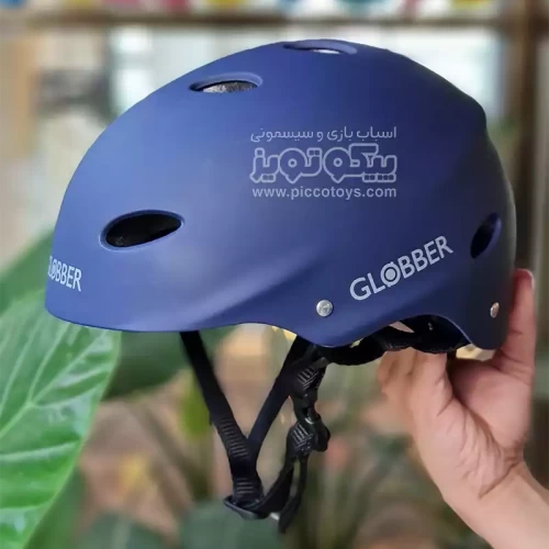 کلاه ایمنی GLOBBER سایز S سورمه‌ای با کیفیت عالی