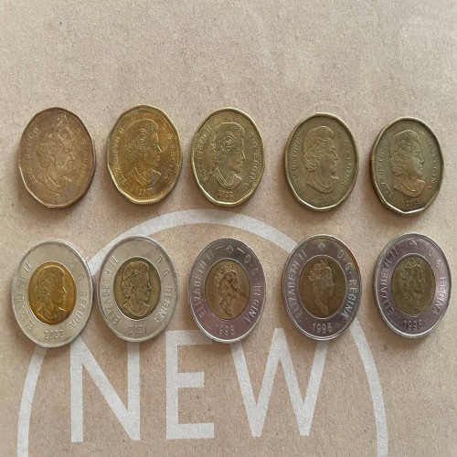 فروش سکه 1 و 2 دلاری کانادا با تخفیف ویژه