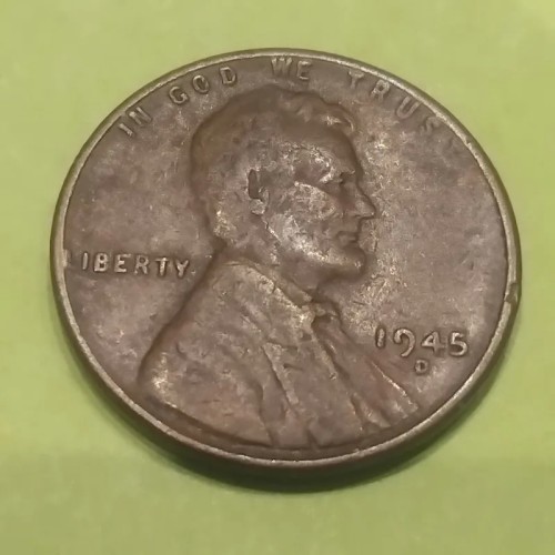 فروش سکه امریکا وان سنت 1945 مدل D ش 91 با بهترین قیمت